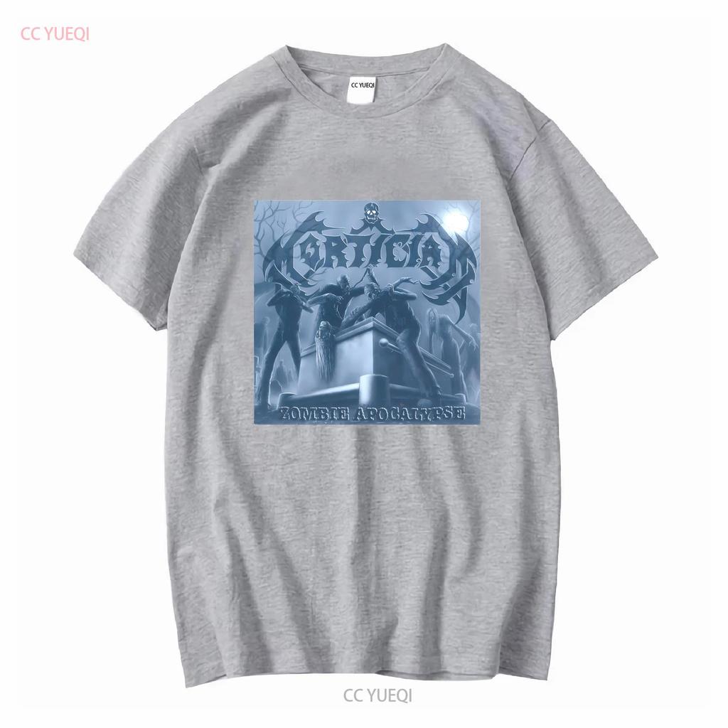 Mortician T Shirt Large Zombie Apocalypse devourment necrophagia incantation long or short sleeves vintage Washed Casual