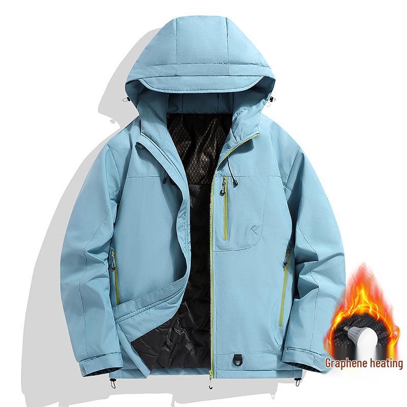 Men's 2025 Graphene Dopamine Winter Mountaineering Jacket - Thickened Warm Cotton