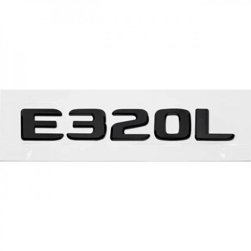 Pegatina de Emblema Trasero para Mercedes-Benz Clase E: E200L, E260L, E320L, E300L