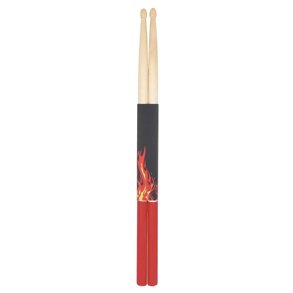 1 Pair 5A Maple Drumsticks Professional Wooden Percussion Accessories Multiple Colours Drum Mallets Musical Instrument Part