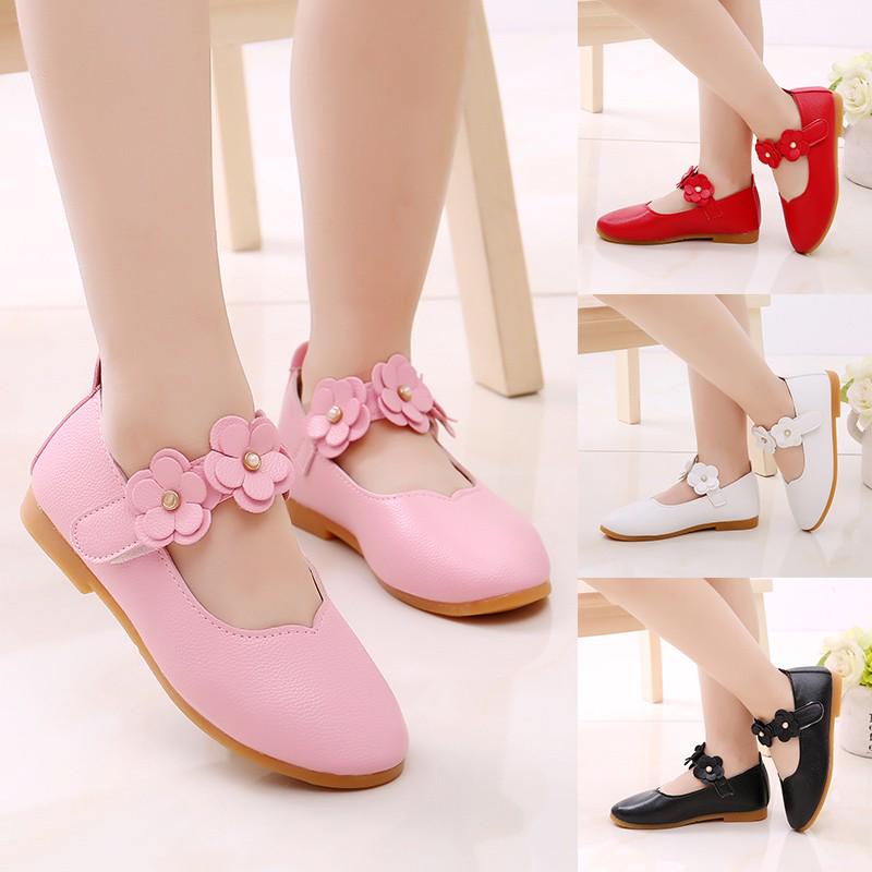 Facnyww Spring Summer Flower Decorated Princess Casual Single Shoes for Kids Baby Girls Facnyww Spring Summer Flower Decorated Princess Casual Single Shoes for Kids Baby Girls