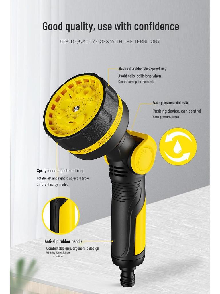 Multifunctional Watering & Cleaning Hose Set: Garden, Car Wash, Landscaping, Vegetables, Sprinkler, and Household Use