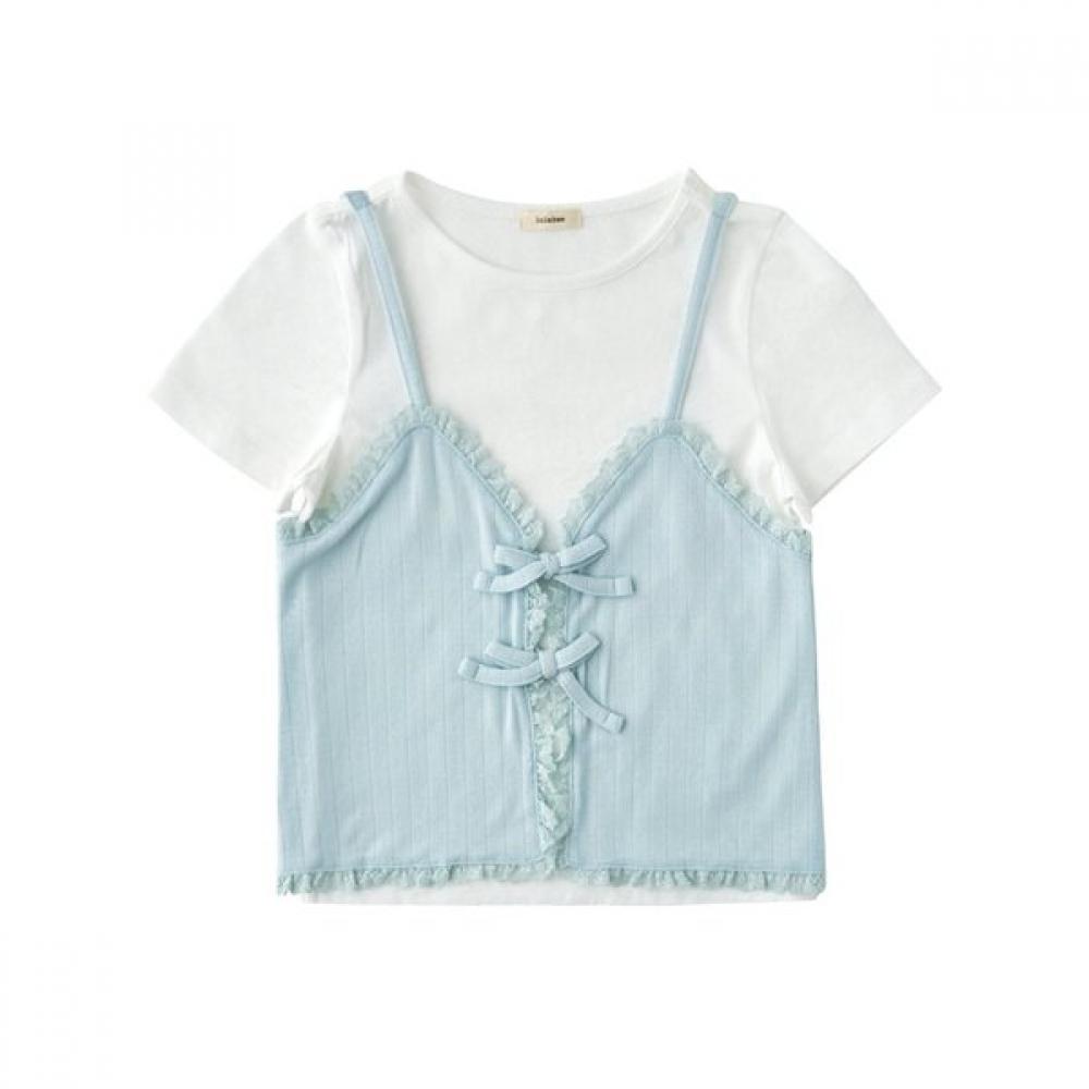 

LiTTle Ground BusTier Daily T shirT 76312 332 08 MINT/145