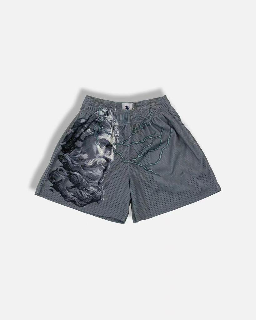 Trendy American Mesh Basketball Shorts - Quick-Dry Casual Sports Shorts