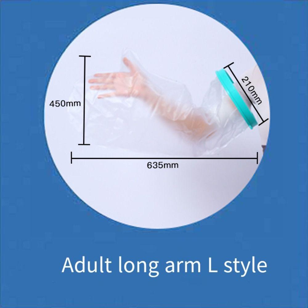 Bath Protective Ring Sleeve for Shower Long Protector To Keep Wounds Dry Waterproof Arm Cast Cover