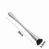 Crushing Crushed Ice Hammer Stainless Steel Popsicle Stick Tool Cocktail Muddler  Juice Muddling