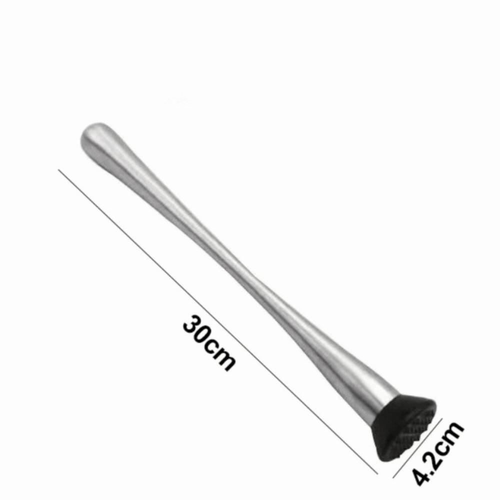Crushing Crushed Ice Hammer Stainless Steel Popsicle Stick Tool Cocktail Muddler  Juice Muddling