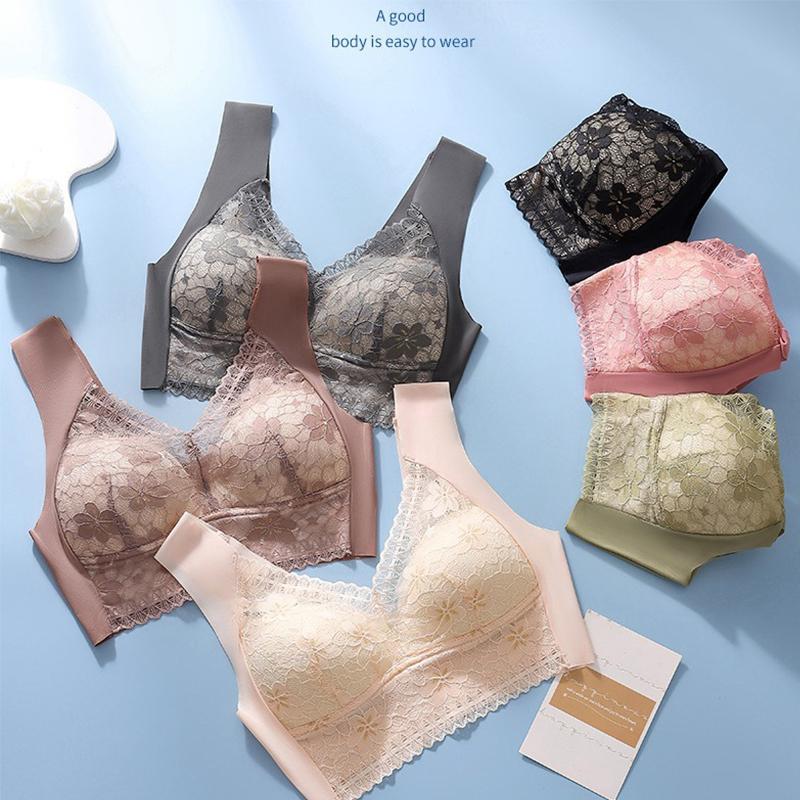 Gather Small Chest Without Any Trace Fancy Underwear Women Lingerie Sexy Romantic Lingeries Woman 2024 Push Up New Women's