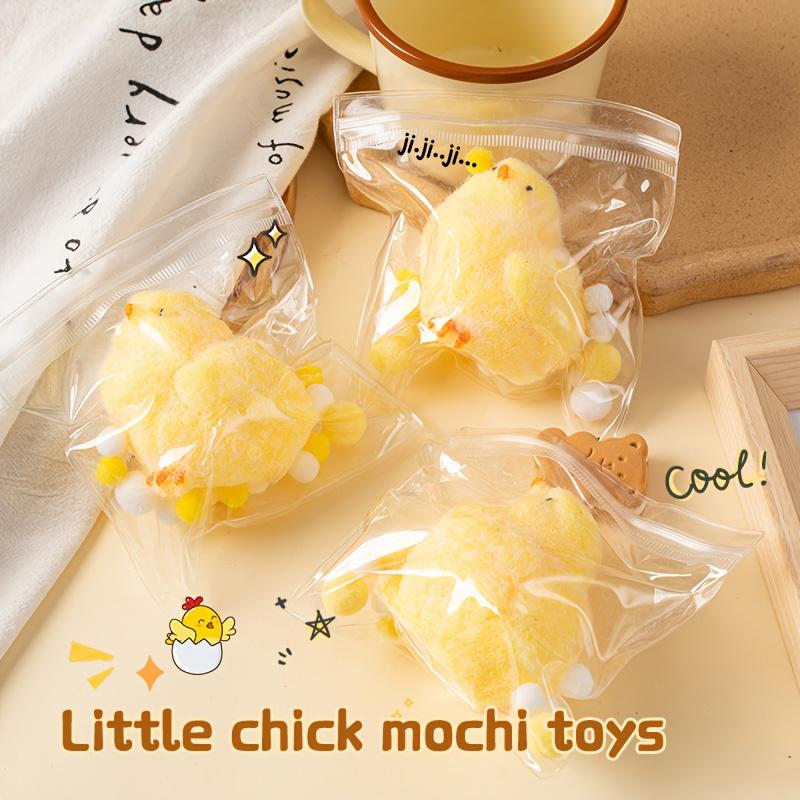 Cute Handmade Yellow Chick Anti Stress Squishy Toy Ultra Soft Decompression Pinch Fidget Toys For Adults Children Festival Gifts