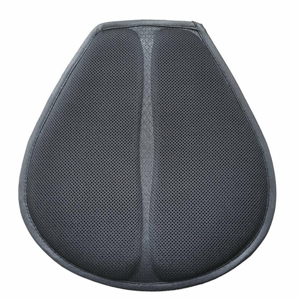 Motorcycle Seat Cushion 5-Layer Shock Absorption Motorbike Seat Pad Quick-Drying Protective Ride Saddle Seat Non-slip 3D
