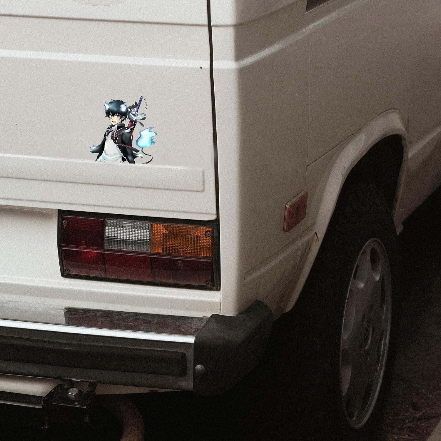 

5.1 Inch Okumura Rin Cool Finghting Anime Car Stickers Cartoon DIY Decoration Window Laptop Campervan Trunk Motorcycle Decals Waterproof (E) E