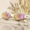 Adult Waterproof Anti-Fog Silicone Prescription Swimming Goggles With Ear Plugs