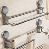 Suction Cup Style Towel Holder Wall-Mounted Towel Bar Towel Storage Rack Apartment