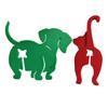 5 Pcs Cat Bread Bag Clip Reusable Dog Butt Snack Bag Clip 3D Printed Cat Butt Food Bag Clips for Chips Bread Fruit Bags