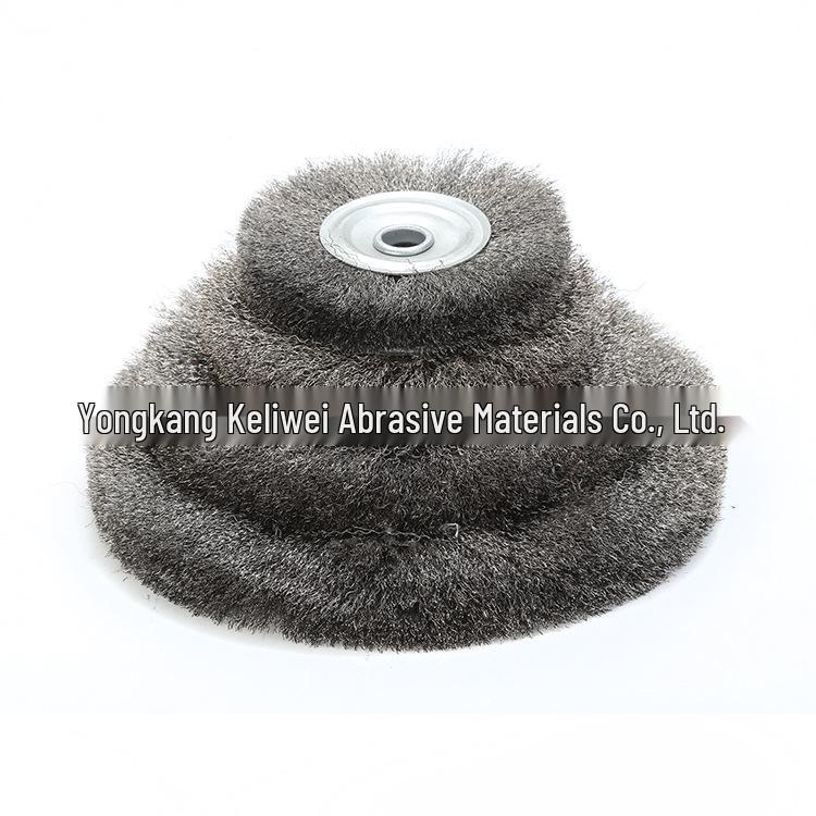 Stainless Steel Flat Wire Wheel for Bench Polishers and Angle Grinders