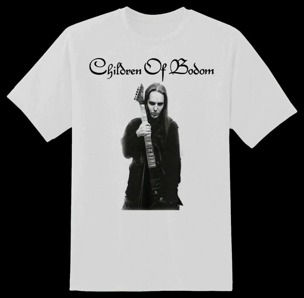 

SALE Alexi Laiho Children of Bodom T-shirt White Unisex All Sizes S-5XL Unisex T-Shirt - Men s Summer Cotton Graphic Tee S разноцветный