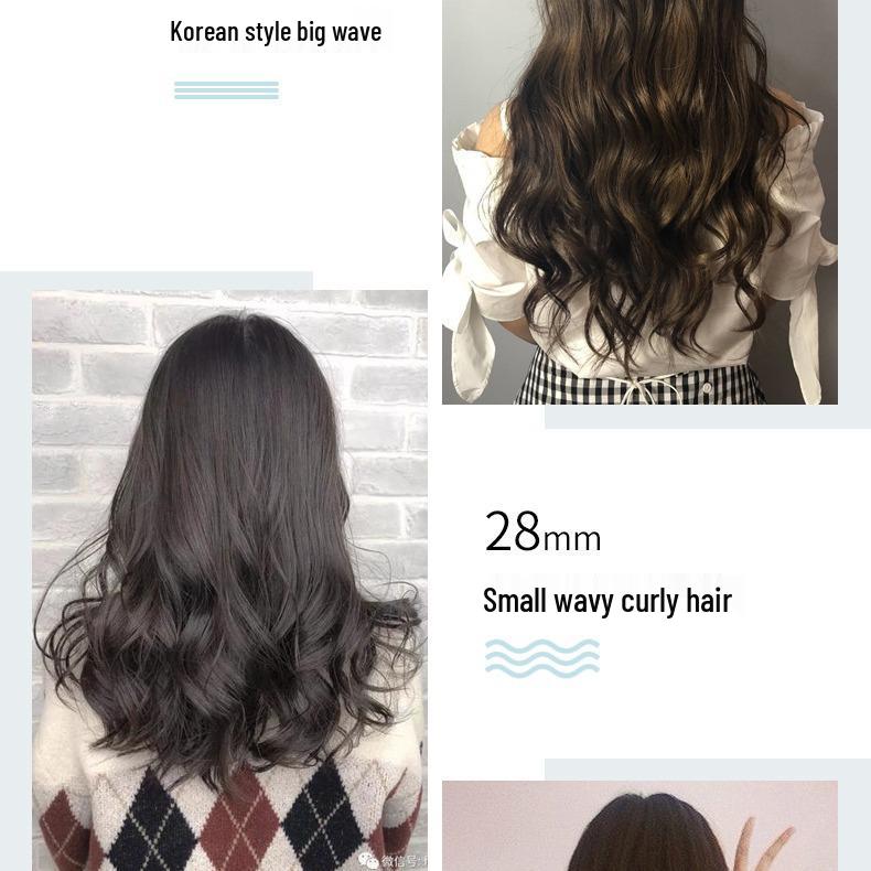 Electric Curling Iron - Large Curling Barrel for Styling and Egg Roll Curls