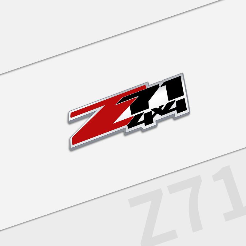 Auto Metall Für Chevrolet Z71 4X4 Kühlergrill Logo Silverado Sierra Tahoe Suburban 1500 Chevy Camaro Aveo Trax Auto Abzeichen Kofferraum Aufkleber