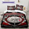 Ajax logo  Pattern Bedding Quilt Set Quilt Cover Pillowcase Home Decoration Birthday Gift (1 * duvet cover + 2 * pillowcase, without core)