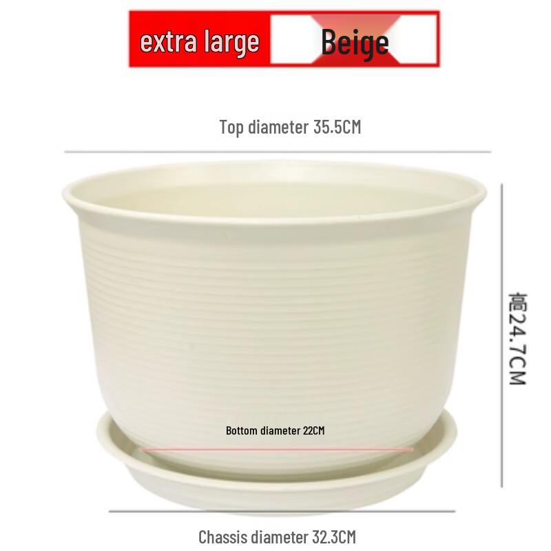 

Maididuo Thickened Eco-Friendly Resin Planter