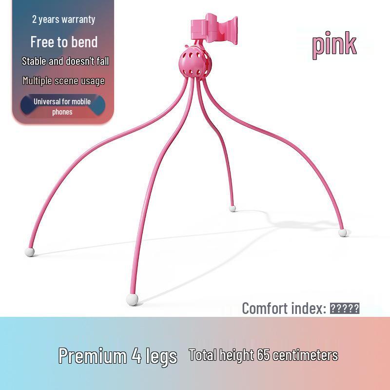 Little Octopus Bedside Phone Stand for Lazy Binge-Watching