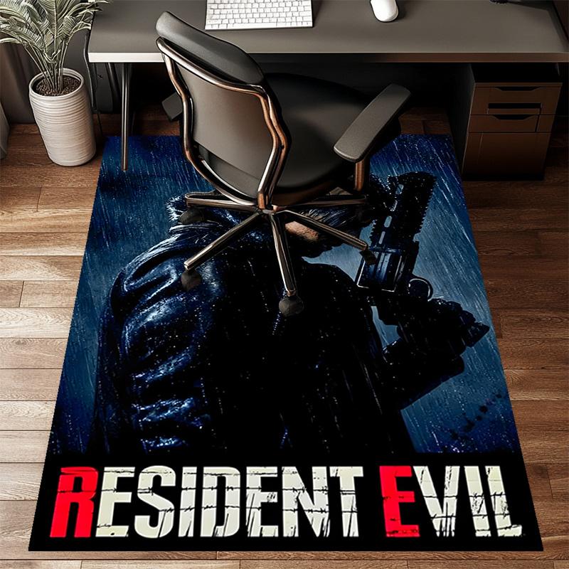 Resident Evil Printed Area Rug Carpet for Bedroom Living Room Home Decor Rugs Mat Non Slip Mat Rug for Bedside