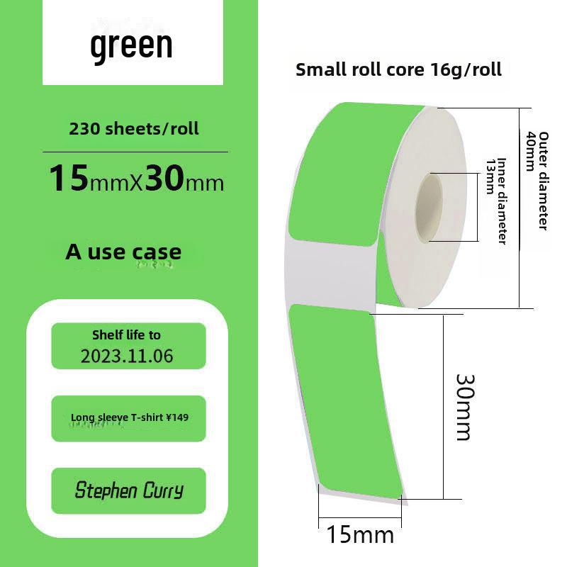 Mini Self-Adhesive Thermal Label Paper for Phomemo D30