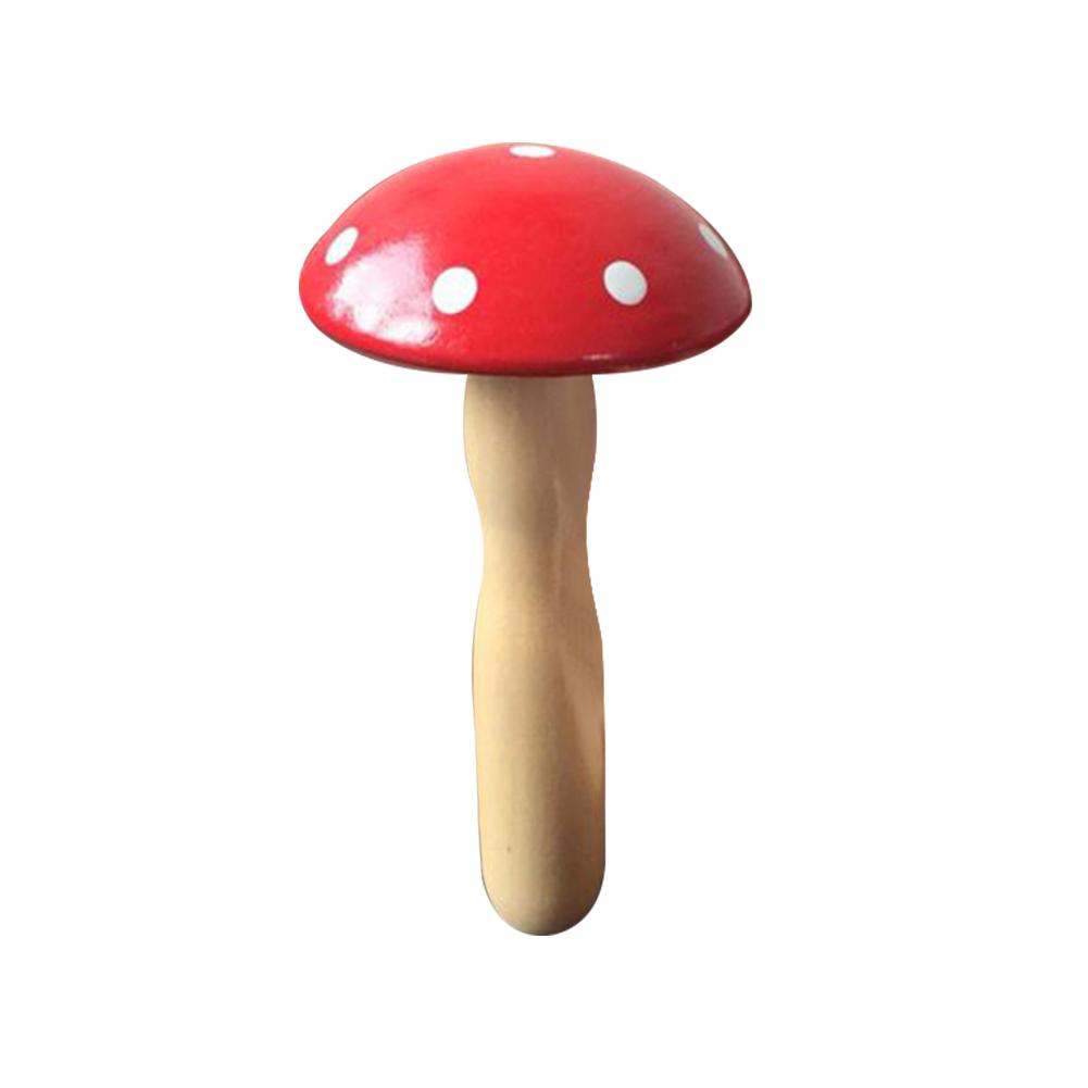 DIY Handmade Sewing Needlework Repair Tools Wooden Darning Small Mushroom Machine Patch Clothes Trousers Thread Tool