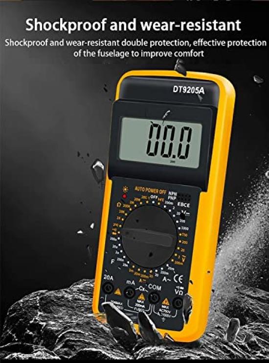 Minimoto LCD Display Digital Multimeter Resistance Tester AC/DC