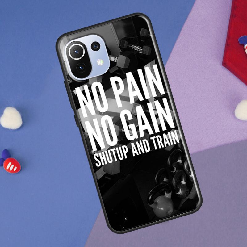 Workout Motivation Fitness Gym Quotes Cover For Xiaomi 14 13 Ultra 11T 12T 13T 14T Pro POCO X7 Pro X3 X5 F3 F5 F6 M6 X6 Pro Case