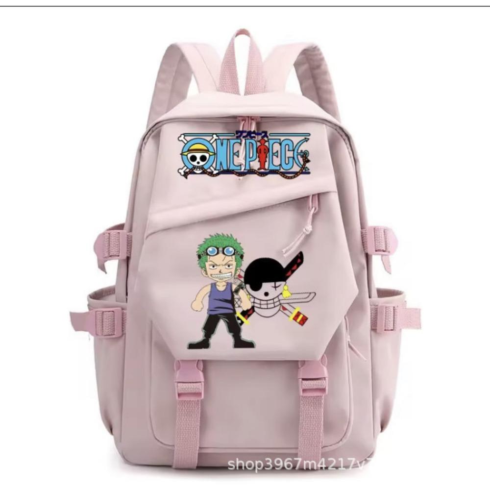 ONE PIECE High School Junior High School Student Elementary School Bag Luffy Fashion Trend Large Capacity Teen Backpack