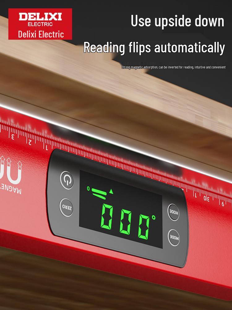 Delixi Electric Precision Magnetic Multifunctional Solid Aluminum Level