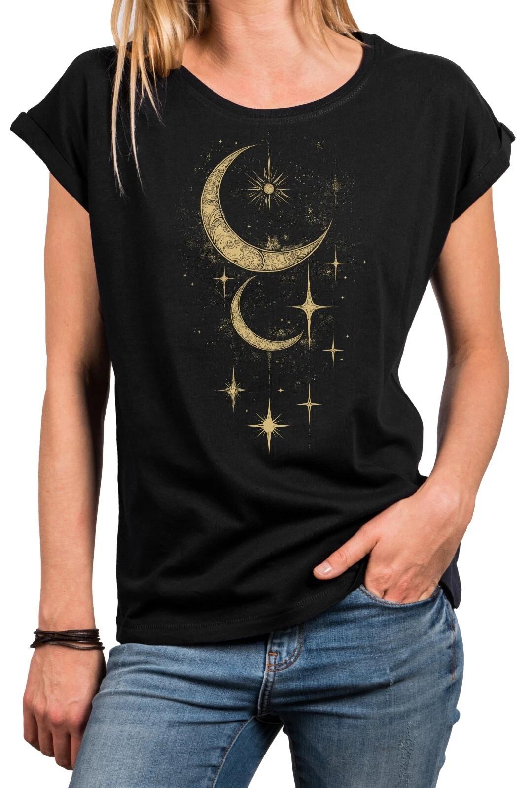 Women s T-shirt star motif star design star pattern star print stars- 2XL