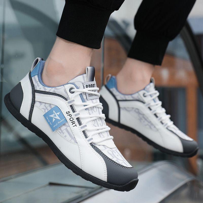 Men's shoes autumn new fashion versatile youth shoes inner height increase light luxury sports and leisure shoes