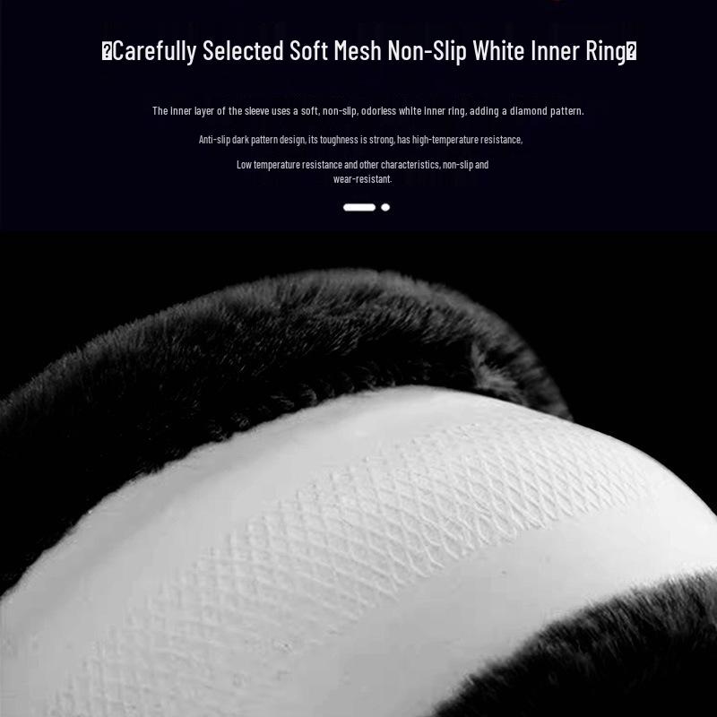 Plush Heated Steering Wheel Cover for Winter - Fits Tesla Y & Volkswagen, D-Shaped