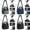 Large Capacity Insulated Lunch Bag With Shoulder Strap For Hiking And Daily Use