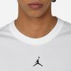 Jordan Dri-FIT Sport Solid Logo Crew Neck Short Sleeve T-Shirt Men Tops White FN5829-100