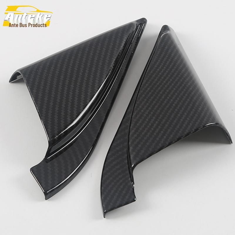 18 CS75 Car Window Inner Triangle Decorative Frame with Electroplated Finish
