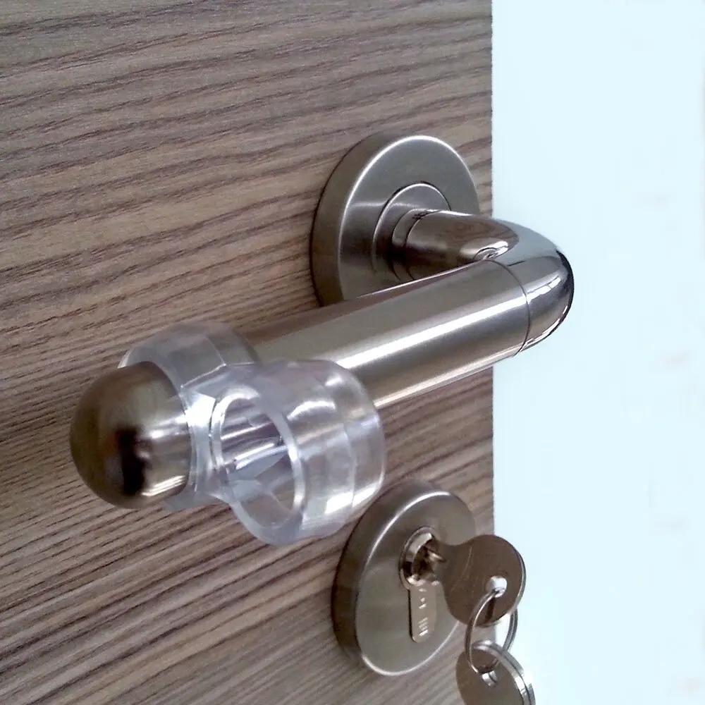 1/8Pcs Door Stop Silicone Door Handle Buffer Furniture Protections Crash Pad Shockproof Ring. Stopper Stops Stoppper Hardware