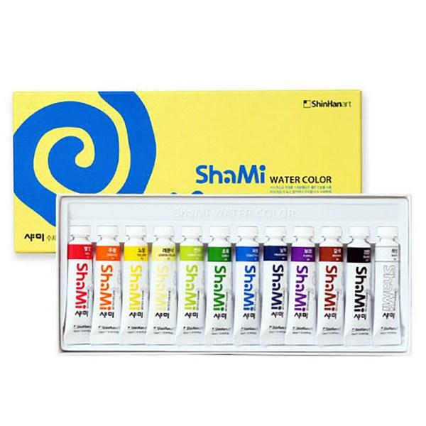 

Акварельные краски Shami Student, 10 мл, 12 цветов, корейские игрушки.