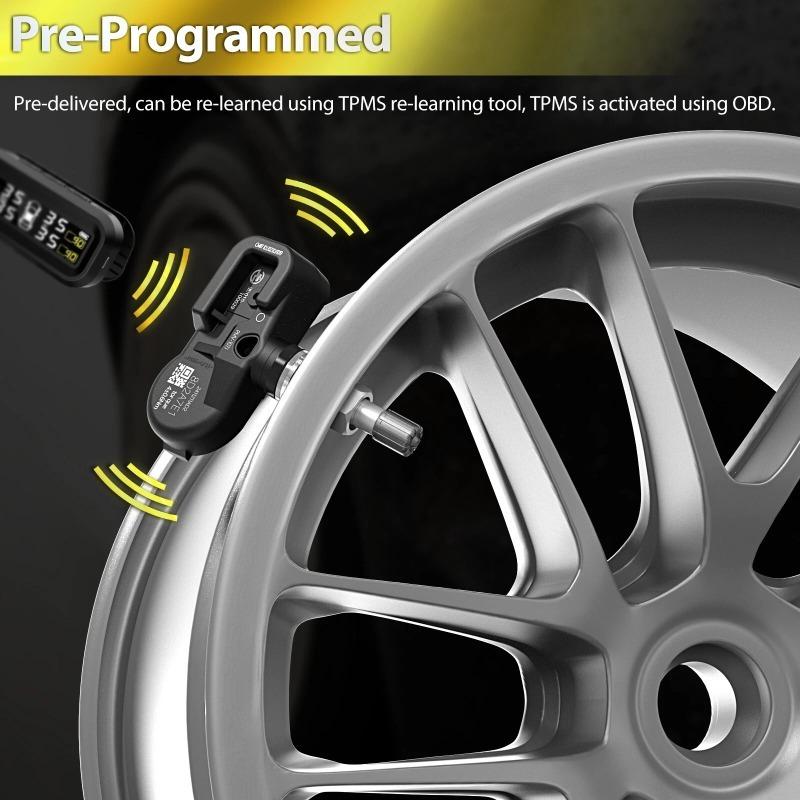 42607-26010 4PCS Tire Pressure Sensor Monitoring System for Toyota Camry XV70 2017- Land Cruiser Land Cruiser Prado 150