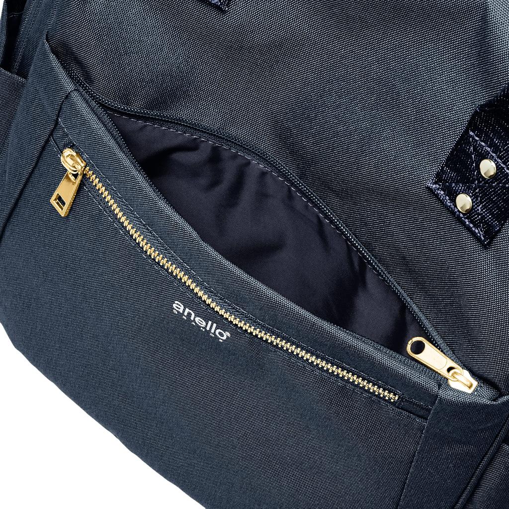 Backpack Water Repellent 10 Pockets GL GTC4131 Navy [Anello Grande] Women's