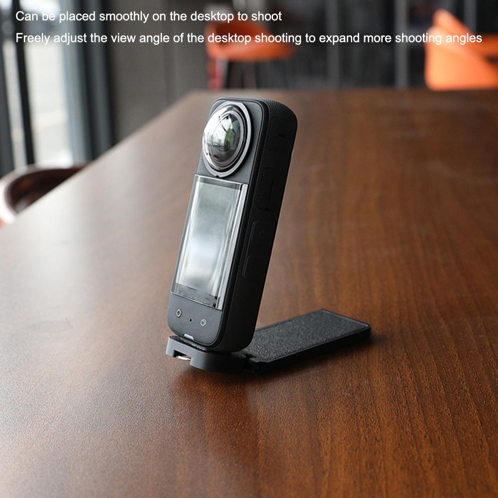 Multi-Function Magnetic Stand For Insta360 X5/X4/X3 Universal Desktop Base with 1/4" Screw Mount Adjustable Fixing Accessory