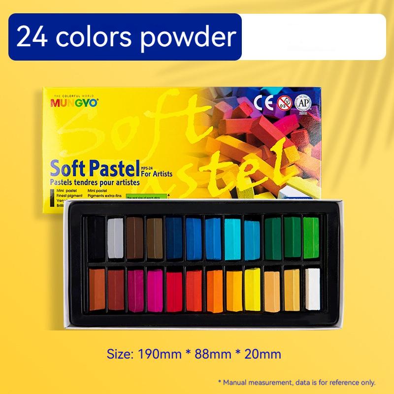 24/32/48/64 Цвета Мелки Палочки Художественные Граффити Рисование Раскрашивание Покраска Мелки Пастельные Палочки Студенты Художественные Канцелярские Товары