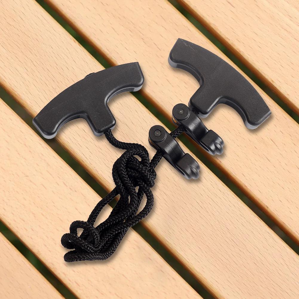 Crossbows Cocking Device Double Handle Strings Cocking Tool Ergonomic Handle Braided Rope Crossbows Cocker Hunting Accessories