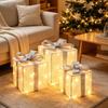 Premium Lightweight Material LED Lighted Christmas Gift Boxes Gift Box String Lights Holiday Decor