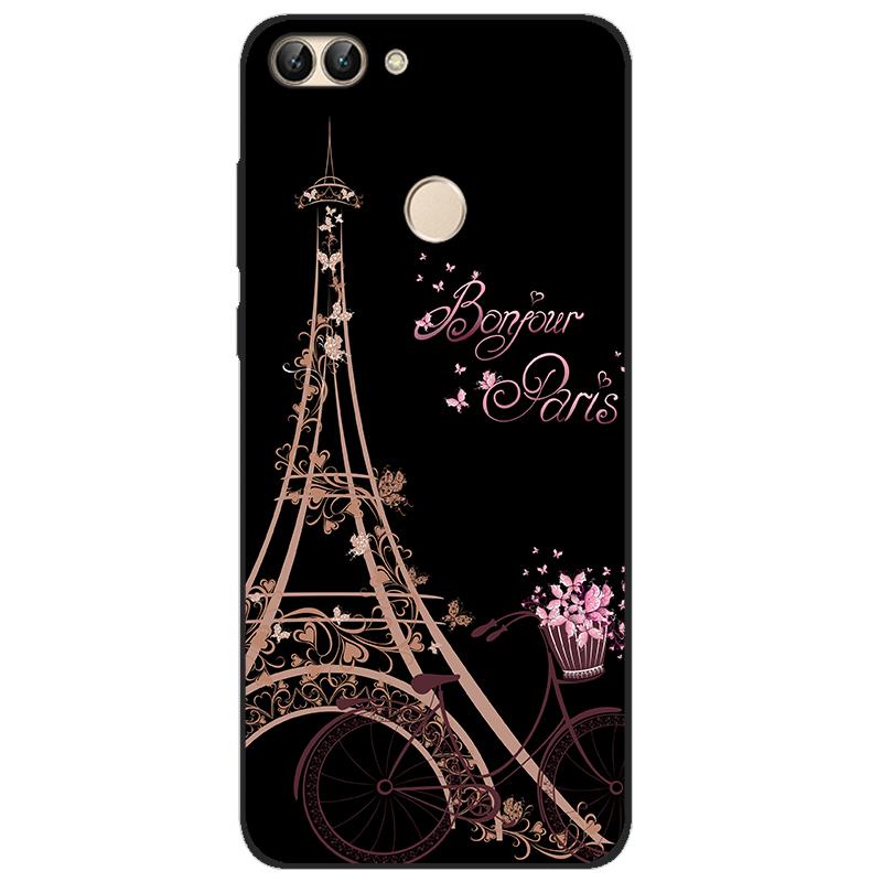 

For Huawei P Smart Case TPU Soft Silicone Back Cover Phone Case For Huawei P Smart Cover Bumper Fundas FIG-LX1 PSmart 2018 Case Huawei P Smart