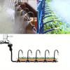 20m Universal Micro Drip Irrigation Kit with Adjustable 7.87" Mist Nozzle - Automatic Watering System for Balcony Greenhouse Gardening