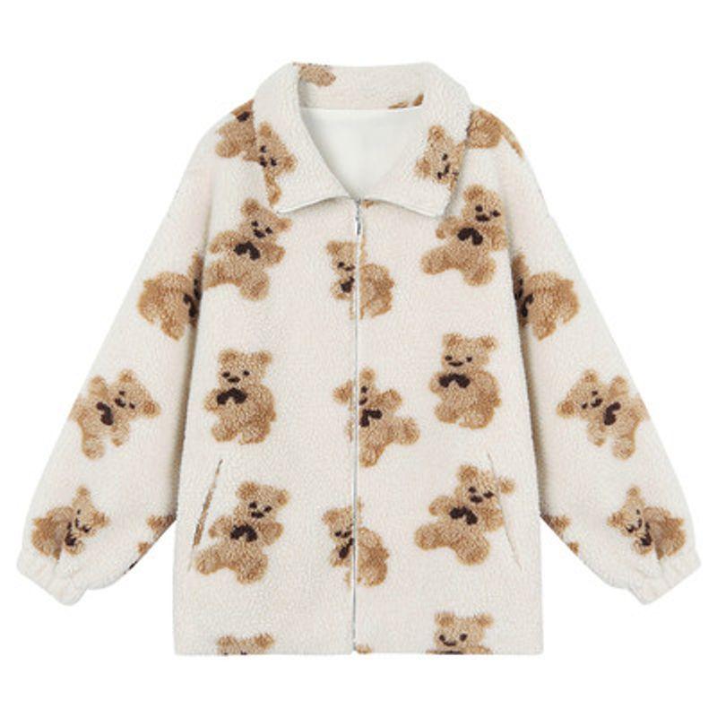 

Amazon Loose Casual Jacket Oversize Women s Clothing White L(Within the Bust size recommendation 110)