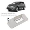 Left Driver Side Sun Visor 96401‑1AA1B Sun Protection Visors Replacement for Murano 2009‑2014